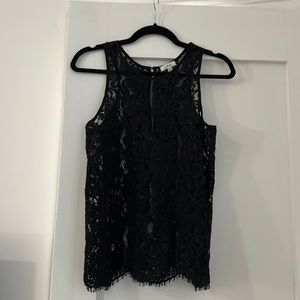 Aritzia lace tank top